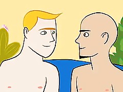 gay manga : forced gay blowjob